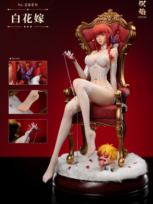 ChiYan Studio Bridal Series 3rd Chainsaw Man Makima Hot Sexy 1/4 Statue